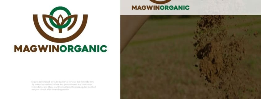 Magwin Organic Logo Design