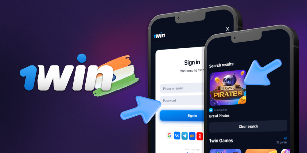 Simple steps to start playing Brawl Pirates from 1win