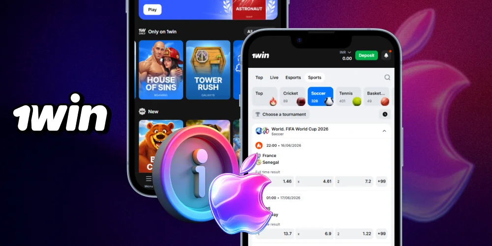 Requirements to download 1win app for iOS users